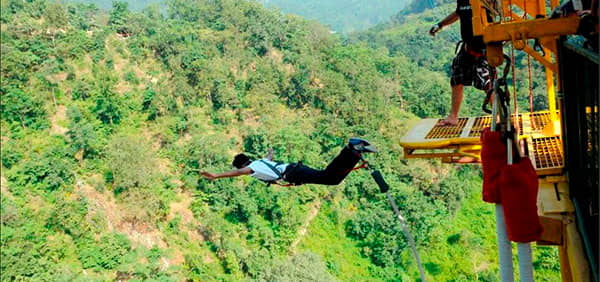 Bungee Jumping In Rishikesh