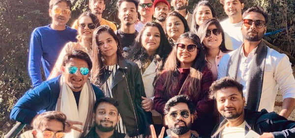 Bonfire At Camping In Rishikesh 