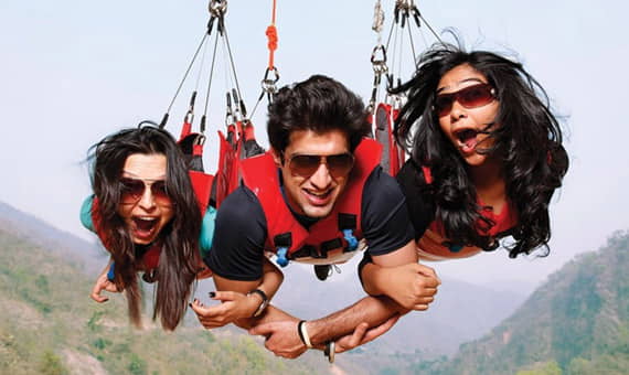 Flying Fox In Rishikesh