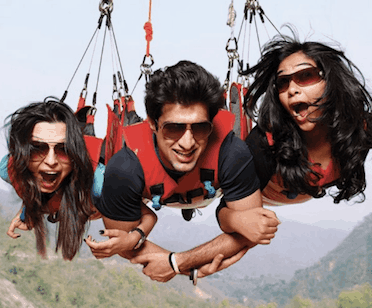 Flying Fox In Rishikesh